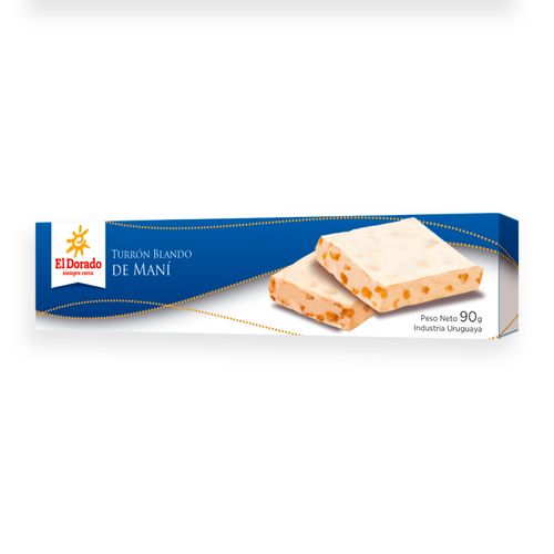 Turrón El Dorado Blando Mani 90 g