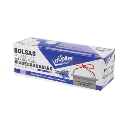 BOLSA RESIDUO JUPITER LAVANDA 50X60CM 10UN
