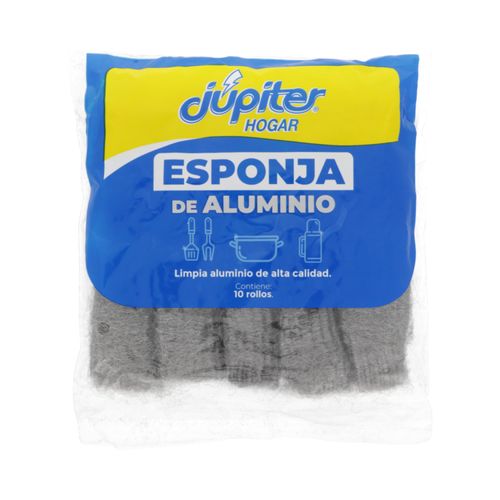 ESPONJA JUPITER ALUMINIO 10UN
