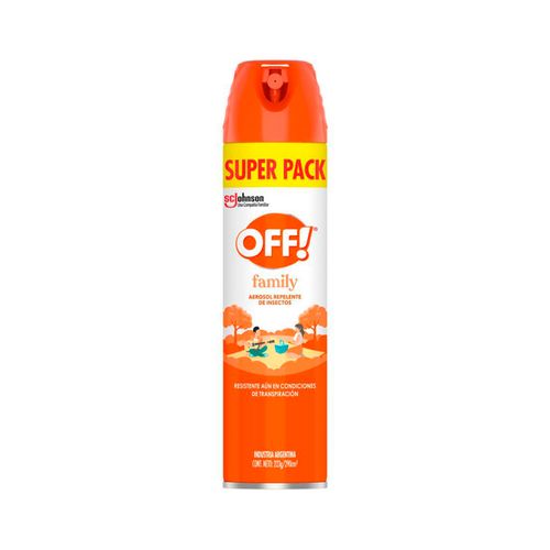 Repelente Off Family Bonus Aerosol 290Ml