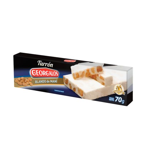 Turron Georgalos Blando De Mani 70Gr