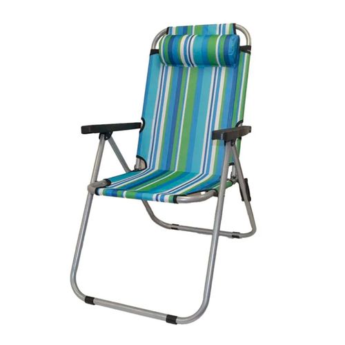 Silla Plegable 3 posiciones con almohadilla