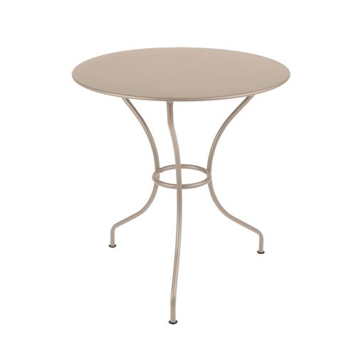 Mesa de Exterior 75 x 60 cm Color Crudo