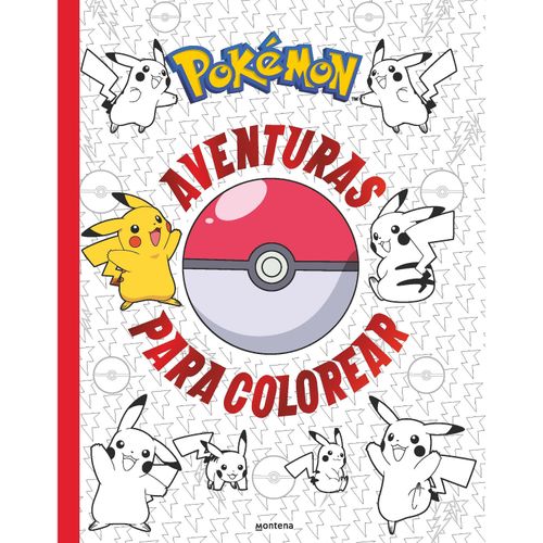 LIBRO PRH INFANTIL/JUVENIL POKEMON.AVENTURAS PARA COLOREAR 1