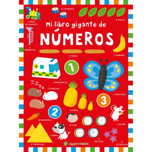 LIBRO PRH INFANTIL/JUVENIL MI LIBRO GIGANTE DE NUMEROS 15X20