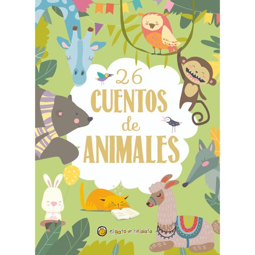LIBRO PRH INFANTIL/JUVENIL 26 CUENTOS DE ANIMALES 15X20
