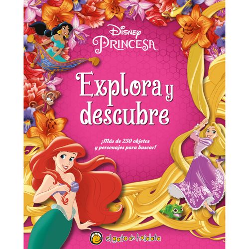 LIBRO PRH INFANTIL/JUVENIL EXPLORA Y DESCUBRE-PRINCESAS 15X2