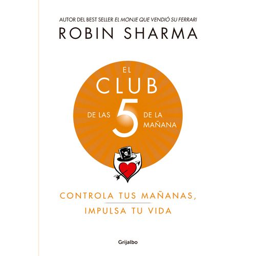LIBRO PRH DEBOLSILLO CLUB DE LAS 5 DE LA MAÑANA,EL 13X18