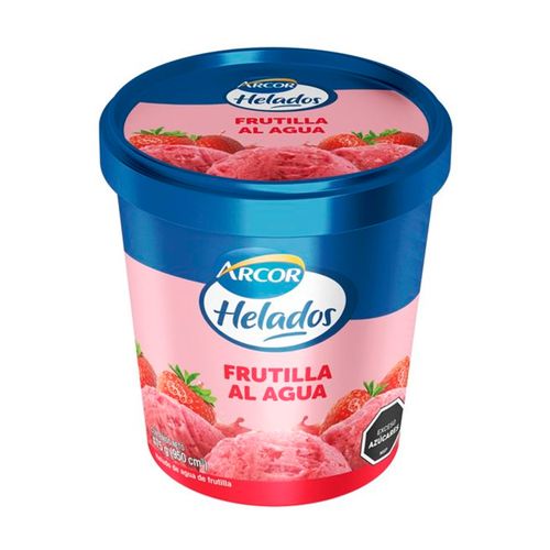 HELADO ARCOR FRUTILLA AL AGUA 475GR