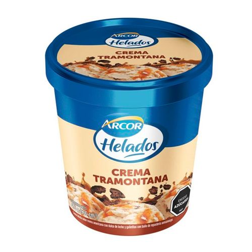 HELADO ARCOR CREMA TRAMONTANA 475GR