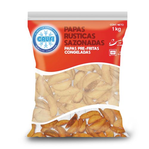 Papas Crufi Rusticas Sazonadas 1Kg