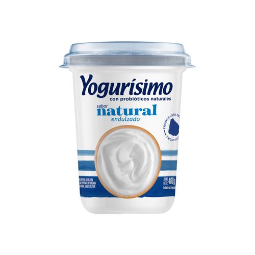 Yogur Yogurisimo Integral Natural Pote 460G