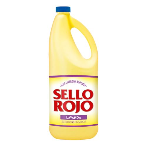 Lavandina Sello Rojo Lavanda 2 Lts