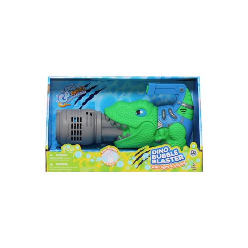 LANZADOR 810039 DE BURBUJAS DINOSAURIO C/LUZ Y SONIDO