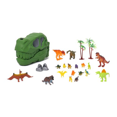 CABEZA 960078 DE DINOSAURIO C/ ACCESORIOS