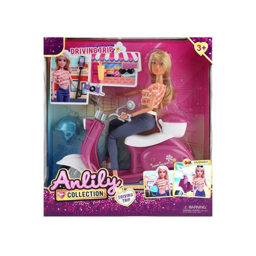 MUÑECA TG24003476 29CM CON MOTO