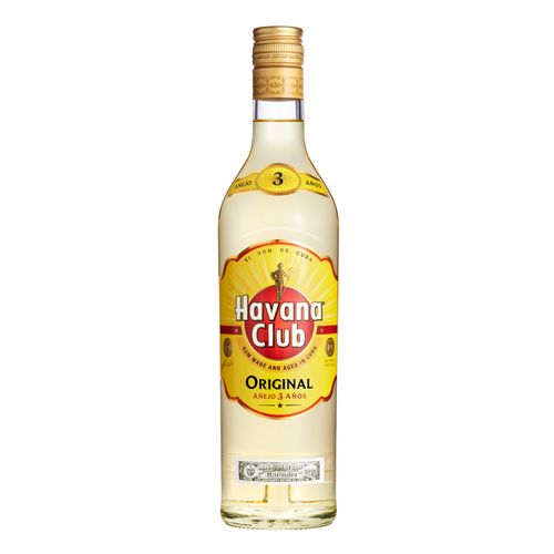 Ron Havana Club Oro Añejo 3 años 750 ml