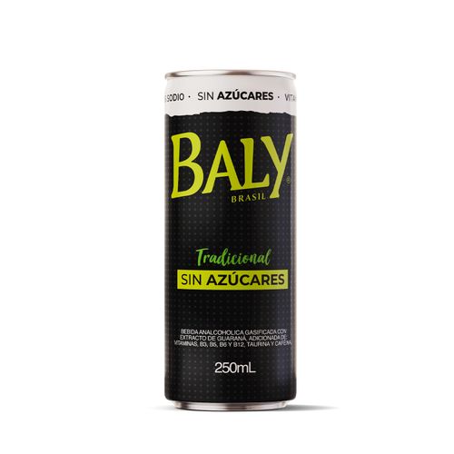 ENERGIZANTE BALY SIN AZUCAR LATA 250ML