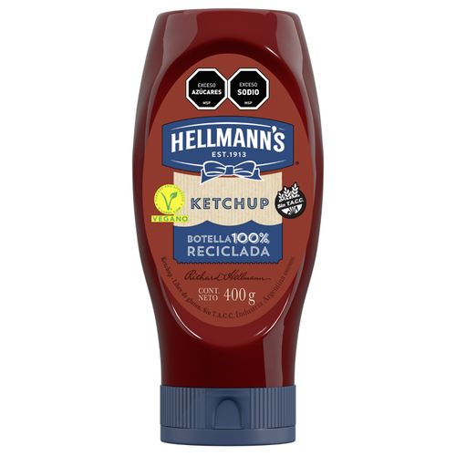 KETCHUP HELLMANNS VEGANO 400GR