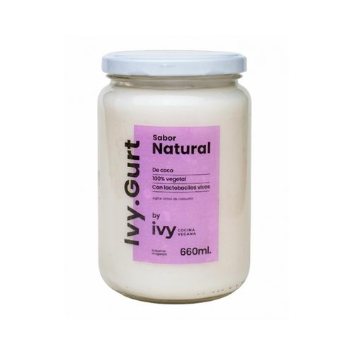 YOGURT IVY COCO NATURAL BOLLON 660ML VEGANO