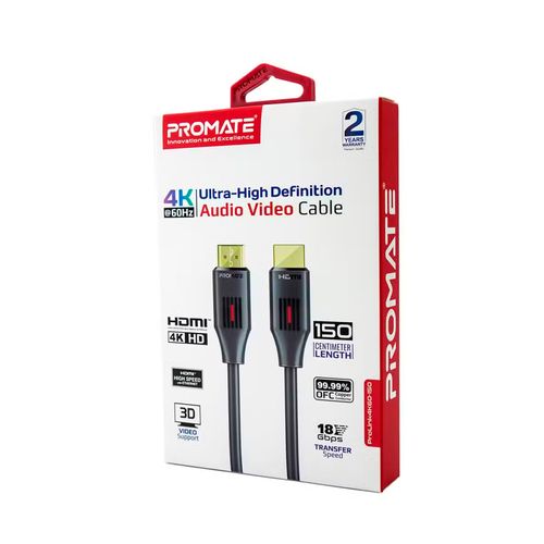 CABLE PROMATE PROLINK HDMI, 4K, 1,5MT