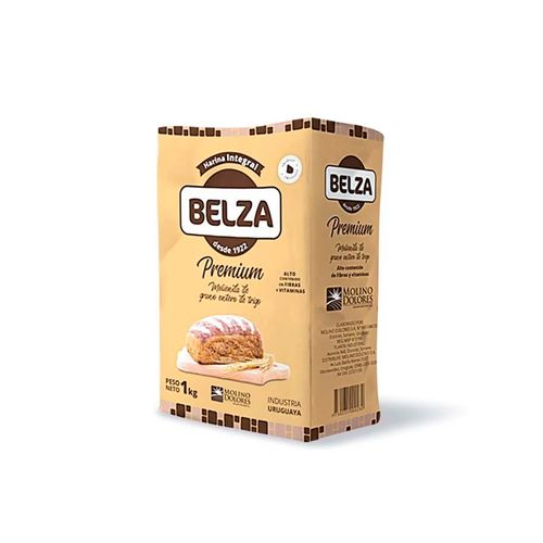 HARINA BELZA INTEGRAL TRIGO 1KG