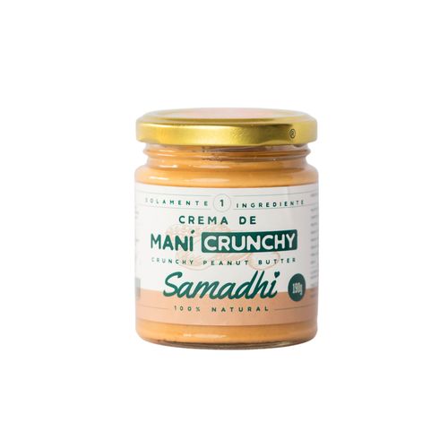CREMA SAMADHI MANI CRUNCHY POTE 190GR NATURAL