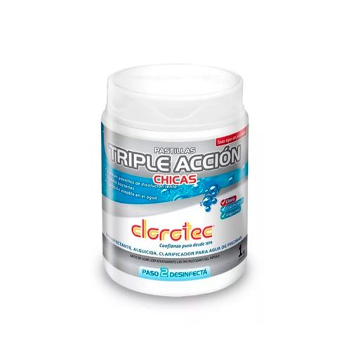 Pastilla Clorotec Triple Accion 50Gr /1K