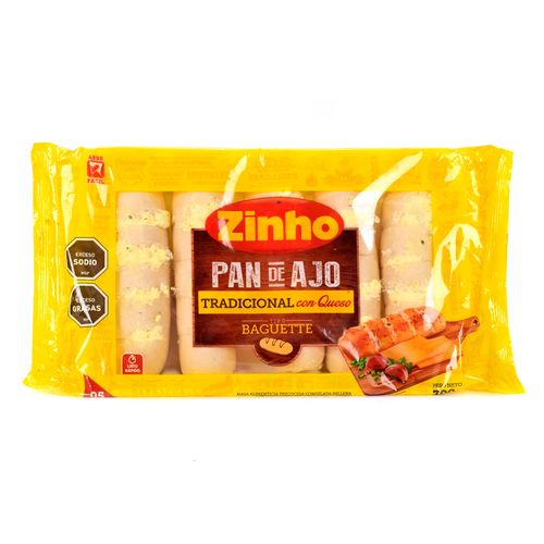 Pan De Ajo Zinho Queso Zinho 5Un