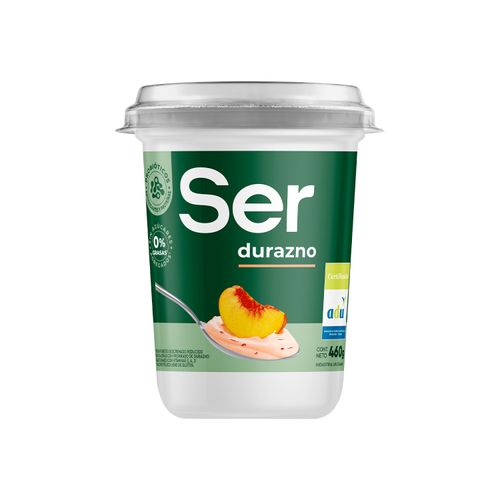 Yogur Ser Big Durazno Pote 460Gr