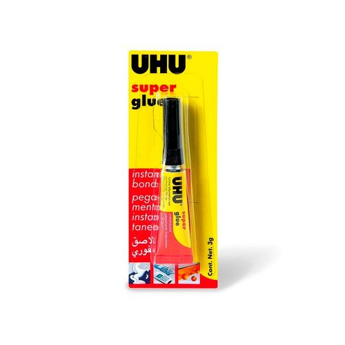 Pegamento Uhu Super Glue 3Cc