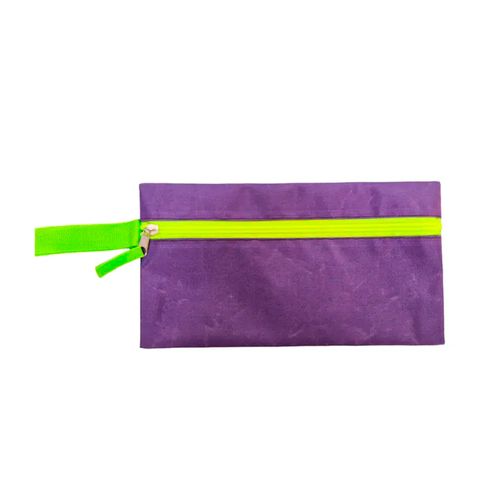 Cartuchera Violeta C/Verde Combinada