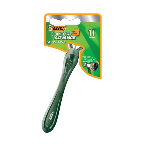AFEITADORAS BIC SENSIBLE COMFORT 3ADVANCE SENSITIVE 1UN