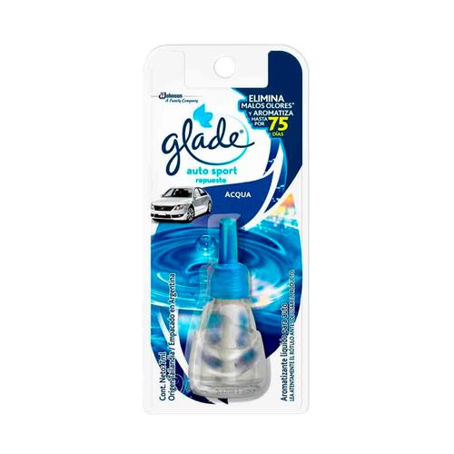 Perfumador Glade Auto Sport Acqua