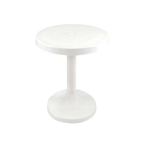 MESA PARANA RED BLANCA 60CM C/PATA CENTRAL