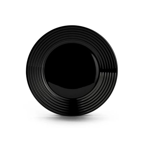 Plato Luminarc L7611 Negro 25Cm Llano