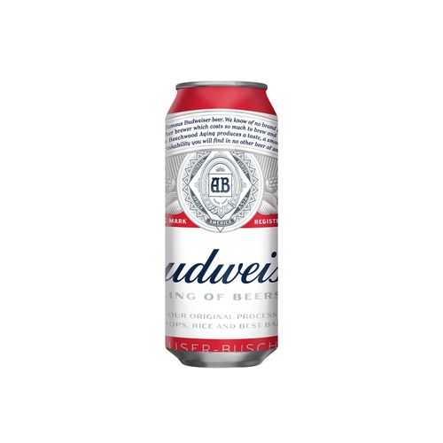 CERVEZA BUDWEISER LATA 710ML