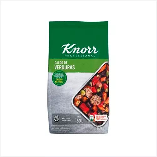 E.CALDO KNORR VERDURA 650GR S/TACC