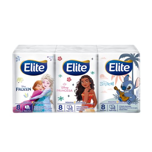 PAÑUELOS MINI POCKET ELITE DISNEY 6X10C/U