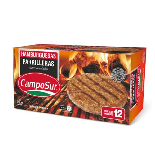 Hamburguesas Camposur Parillera 12Un