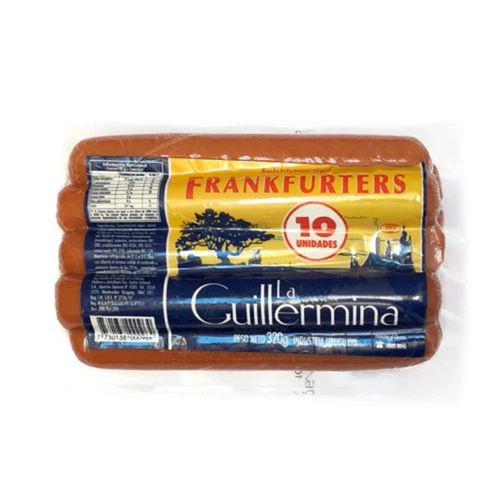 FRANKFURTERS LA GUILLERMINA CORTOS 320G X10UN