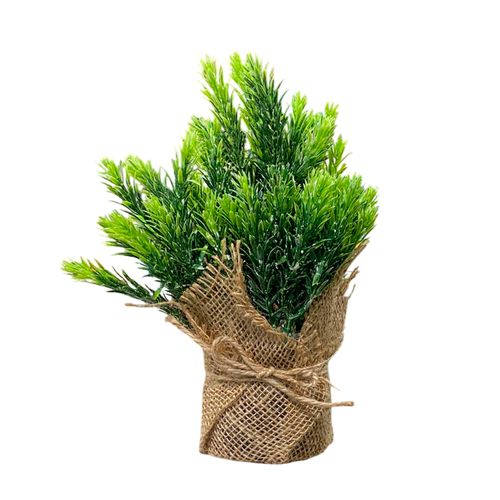 Planta Artificial 7X22Cm C/Maceta Raffia