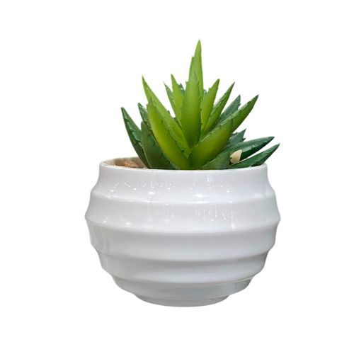Planta Artificial 5X8Cm Con Maceta Ceramica