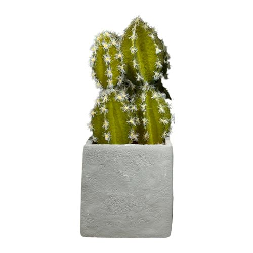 Planta Artificial 7.5X19Cm Con Maceta Ceramica