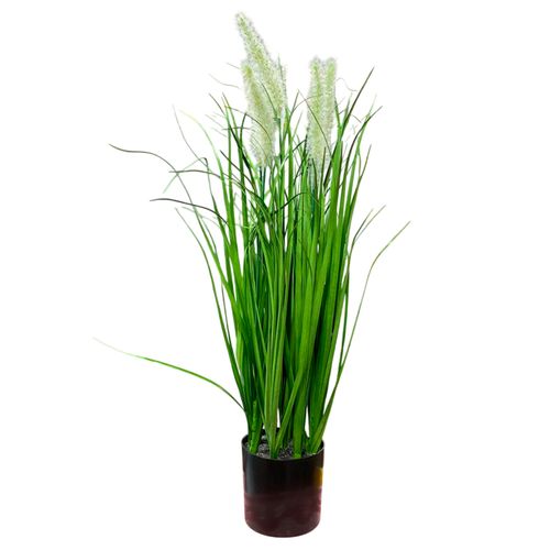Planta Artificial 10X58Cm Con Maceta Plastica