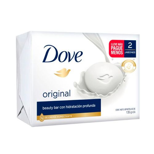 Jabon De Tocador Dove 135Gr 2Un