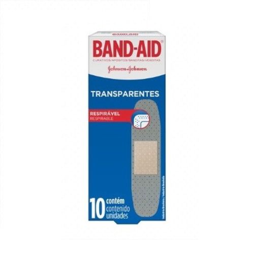 CURITAS JYJ BAND AID TRANSPARENTES 10UN