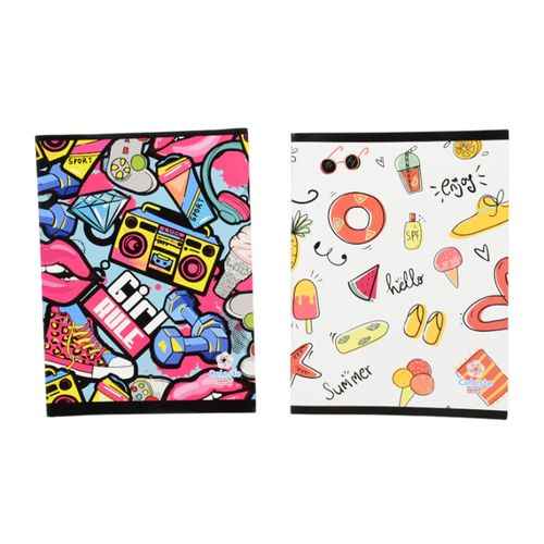 Cuaderno Celeste Rayado 48Hojas Tapa Flexible