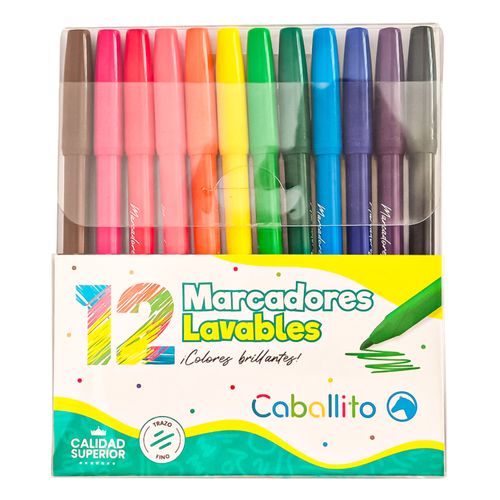 MARCADOR CABALLITO 8-S-896 FINO 12UND