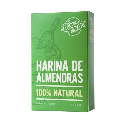 Harina Terra Verde De Almendras Doy Pack 250Gr